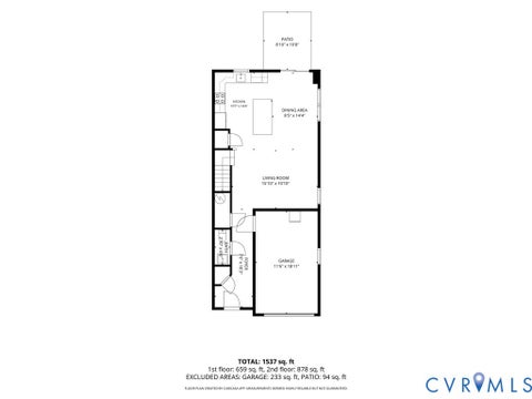 Tiny photo for 10924 Genito Square Drive, Midlothian, VA 23112 (MLS # 2622470)