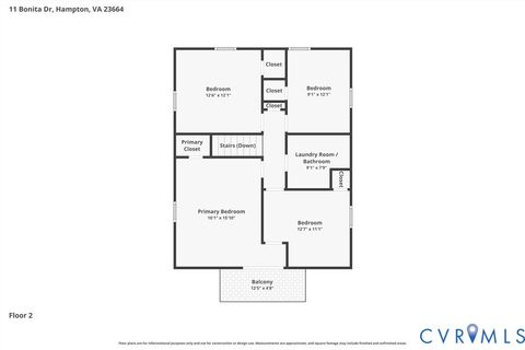 Tiny photo for 11 Bonita Drive, Hampton, VA 23664 (MLS # 2619413)