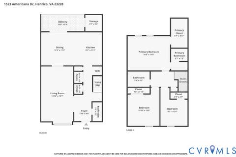 Tiny photo for 1523 Americana Drive, Henrico, VA 23228 (MLS # 2618296)