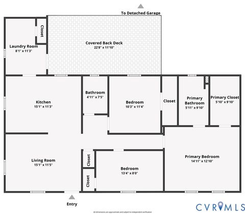 Tiny photo for 9113 Quinnford Boulevard, Chesterfield, VA 23237 (MLS # 2603517)