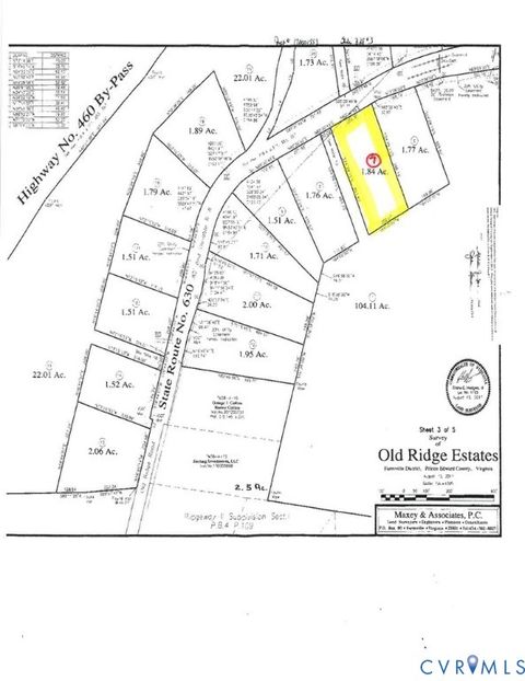 Photo of 0 Old Ridge Road, Farmville, VA 23901 (MLS # 2614587)