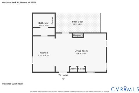 Tiny photo for 660 Johns Neck Road, Weems, VA 22576 (MLS # 2610804)