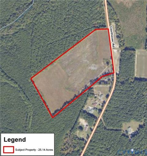 Tiny photo for 0 Courthouse Road, Waverly, VA 23890 (MLS # 2528706)