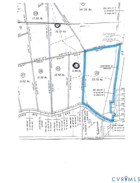 Tiny photo for 00 Mossing Ford Road, Drakes Branch, VA 23937 (MLS # 2618382)