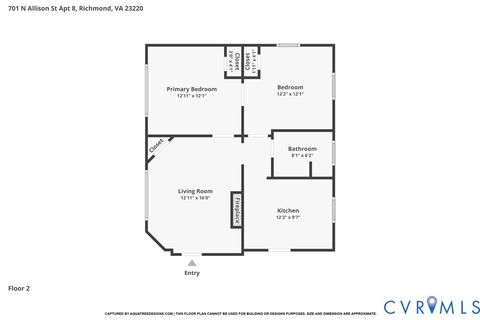 Tiny photo for 701 N Allison Street #U8, Richmond, VA 23220 (MLS # 2610548)