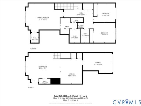 Tiny photo for 2648 Lassen Walk #A, Henrico, VA 23294 (MLS # 2528538)