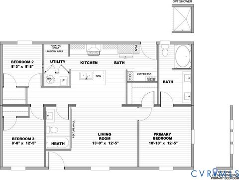 Tiny photo for 74 Russells Run, Hague, VA 22469 (MLS # 2611159)