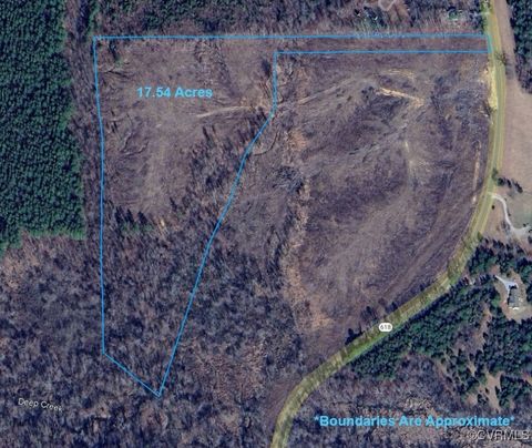Tiny photo for 17.54 Acres Indian Oak Road, Crewe, VA 23930 (MLS # 2515609)