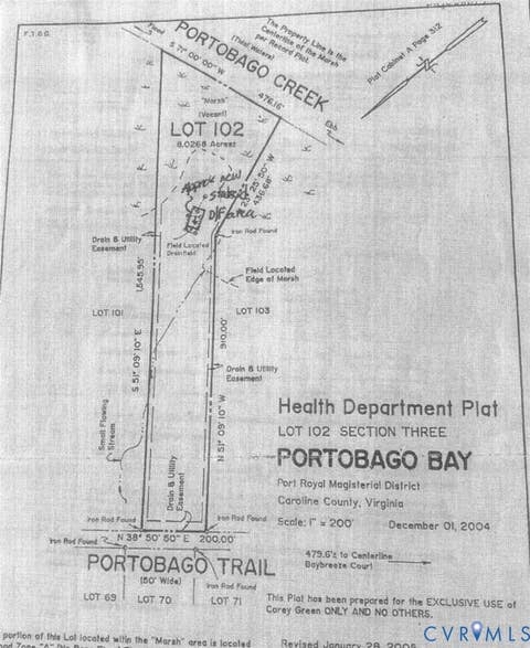 Tiny photo for Lot 102 Portobago Bay Trail, Port Royal, VA 22535 (MLS # 2623277)