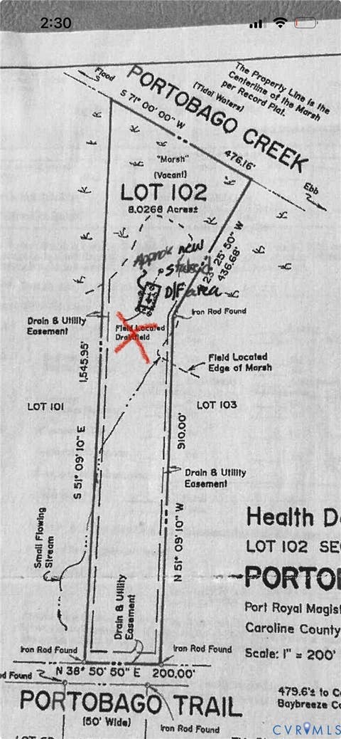 Tiny photo for Lot 102 Portobago Bay Trail, Port Royal, VA 22535 (MLS # 2623277)