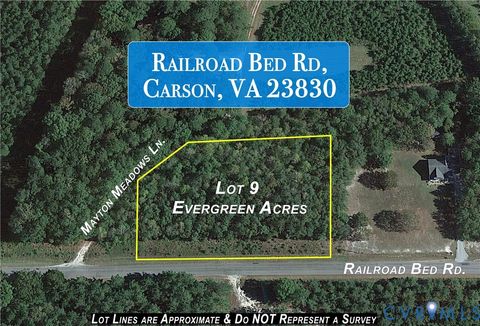 Photo of Lot 9 Railroad Bed Road, Carson, VA 23830 (MLS # 2603486)