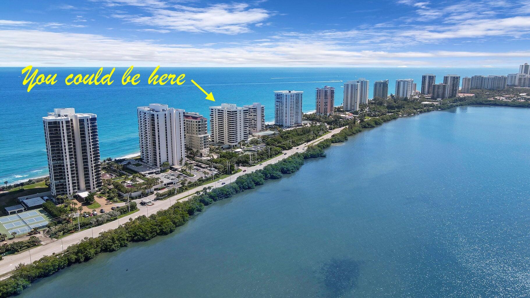 Property for Sale at 5280 N Ocean Drive 7A, Singer Island, Palm Beach County, Florida - Bedrooms: 2 
Bathrooms: 2  - $975,000
