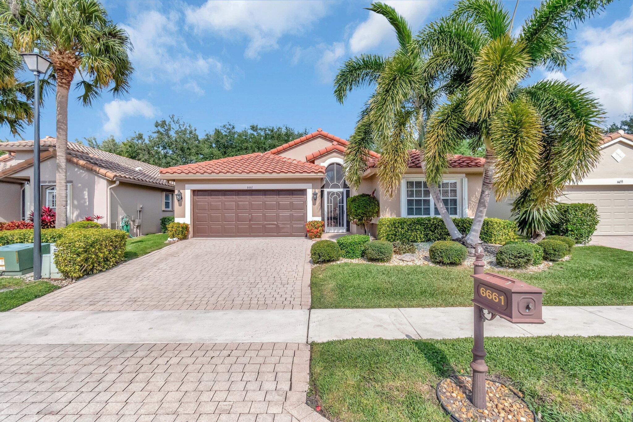 Property for Sale at 6661 Sherbrook Drive, Boynton Beach, Palm Beach County, Florida - Bedrooms: 3 
Bathrooms: 2  - $525,000
