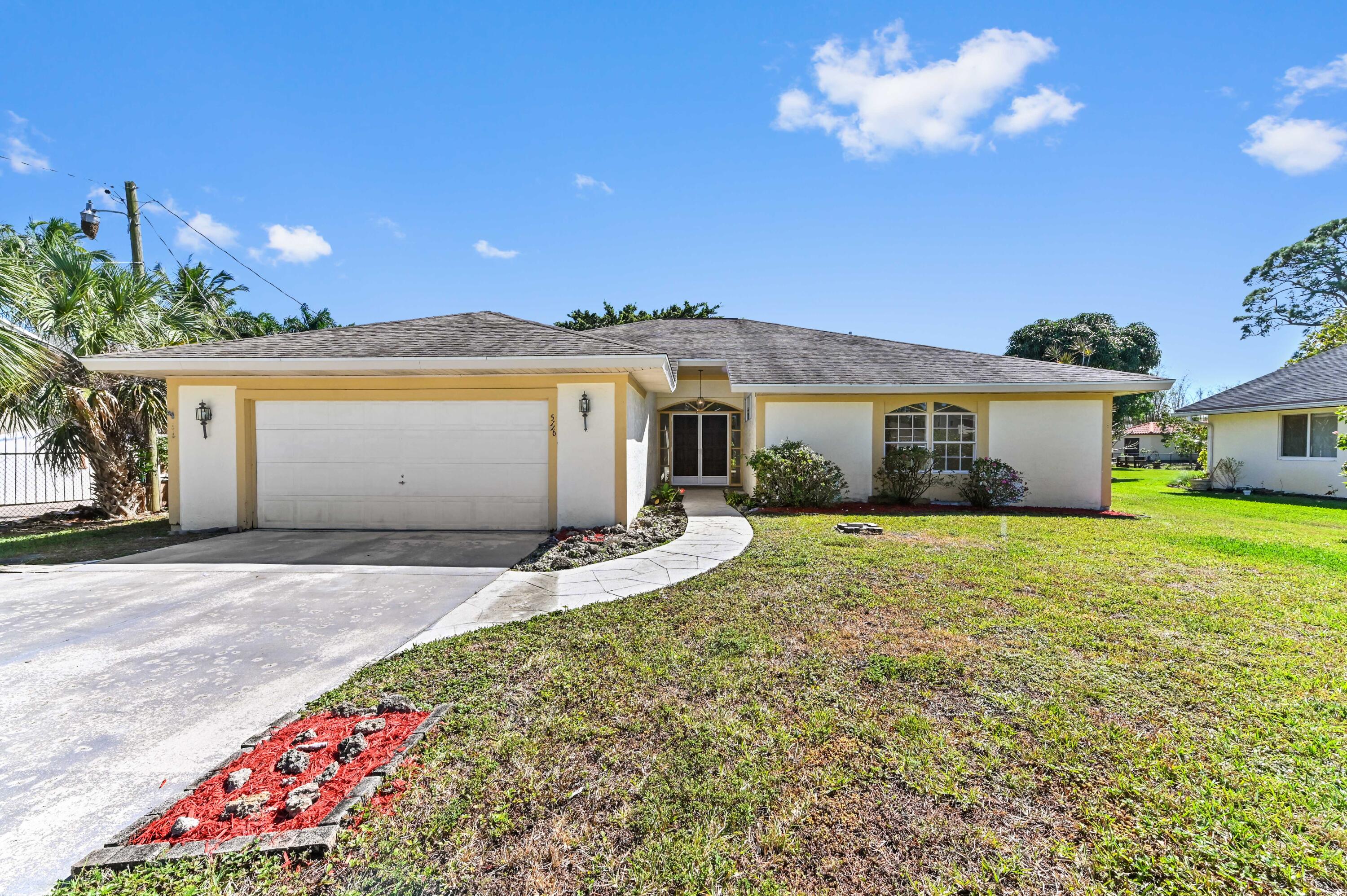 Property for Sale at 5116 Palm Way, Lake Worth, Palm Beach County, Florida - Bedrooms: 3 
Bathrooms: 2.5  - $599,900