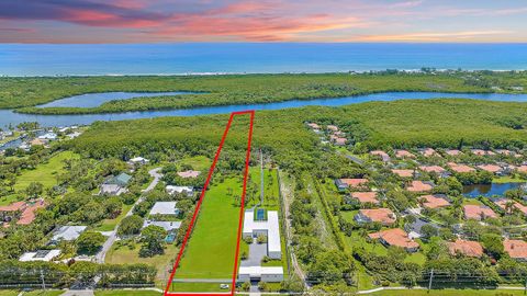 Photo of 9721 SE Gomez Avenue, Hobe Sound, FL 33455 (MLS # RX-11113030)