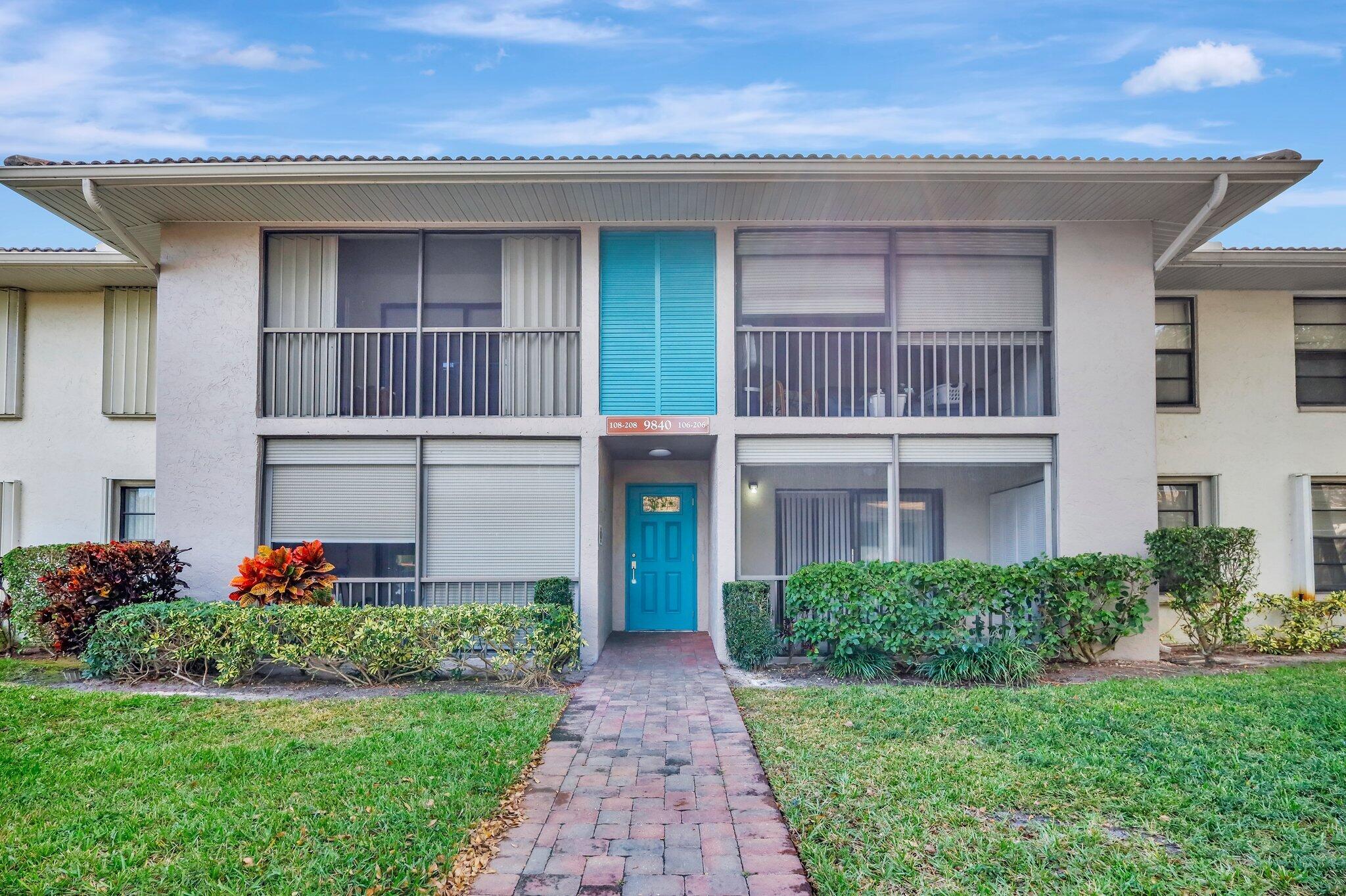 Property for Sale at 9840 Pineapple Tree Drive 106, Boynton Beach, Palm Beach County, Florida - Bedrooms: 2 
Bathrooms: 2  - $255,000