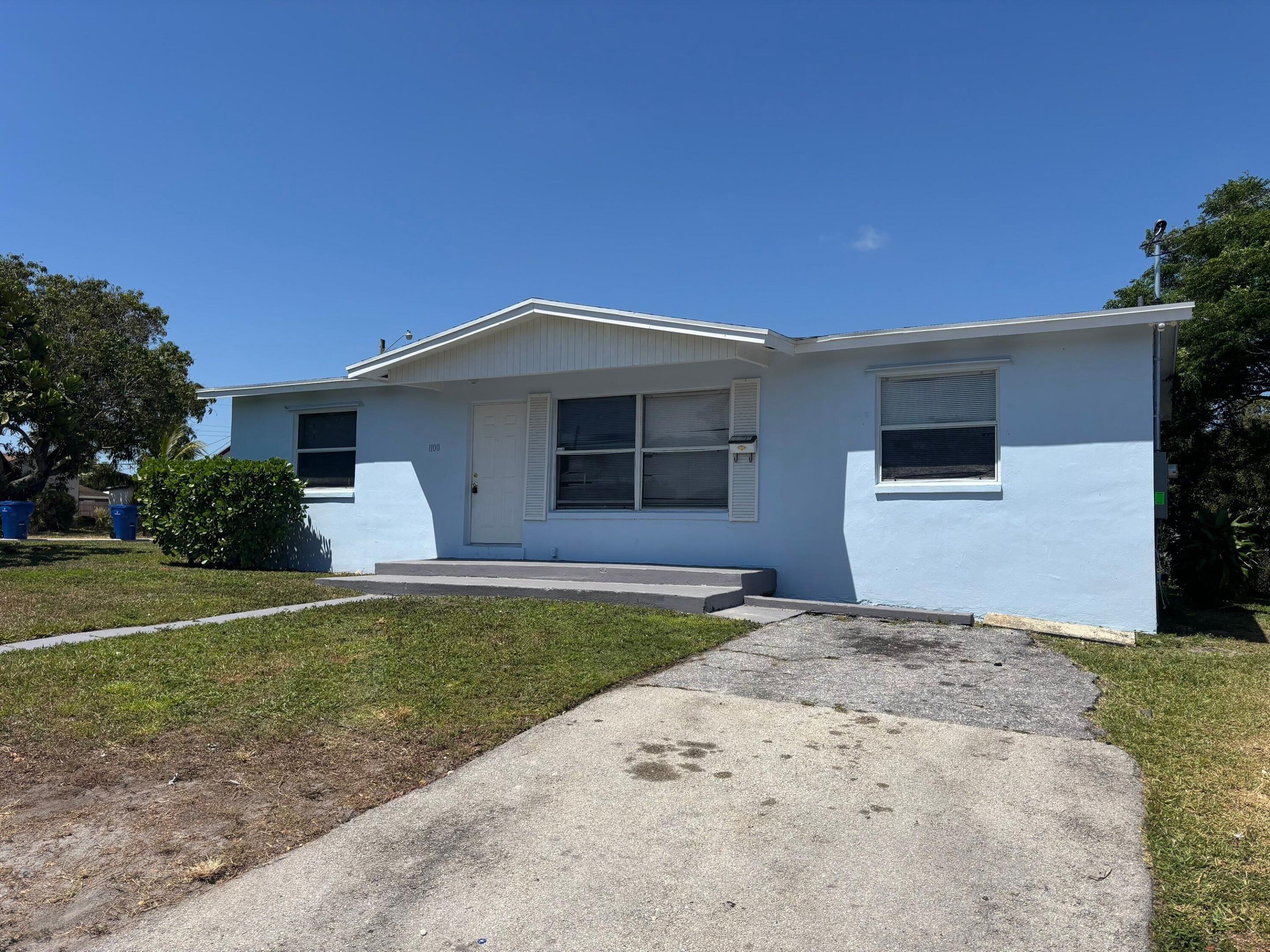 Property for Sale at 1100 W 25th Street, Riviera Beach, Palm Beach County, Florida - Bedrooms: 3 
Bathrooms: 2  - $344,900