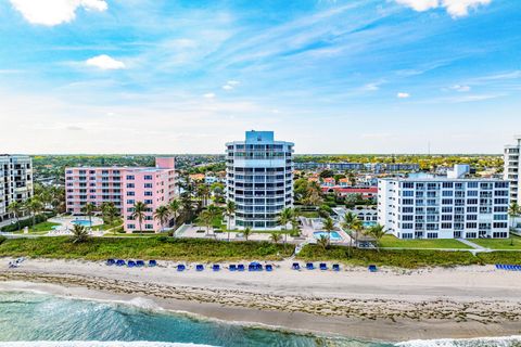 Photo of 2917 S Ocean Boulevard #505, Highland Beach, FL 33487 (MLS # RX-11103573)