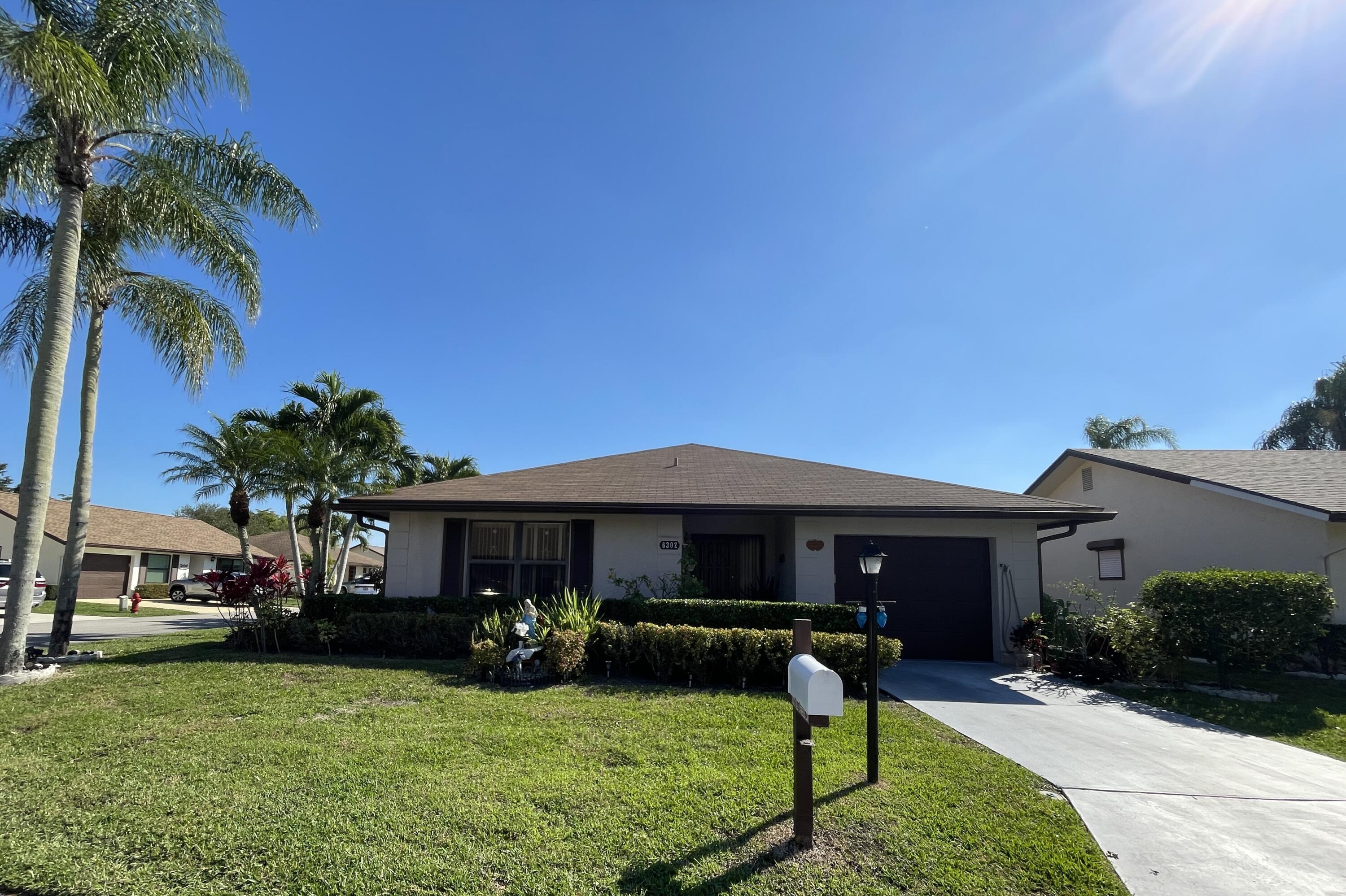 Property for Sale at 6302 Tall Cypress Circle, Greenacres, Palm Beach County, Florida - Bedrooms: 3 
Bathrooms: 2  - $315,000