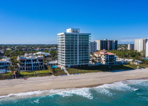 Photo of 3505 S Ocean Boulevard #4s, Highland Beach, FL 33487 (MLS # RX-11125293)