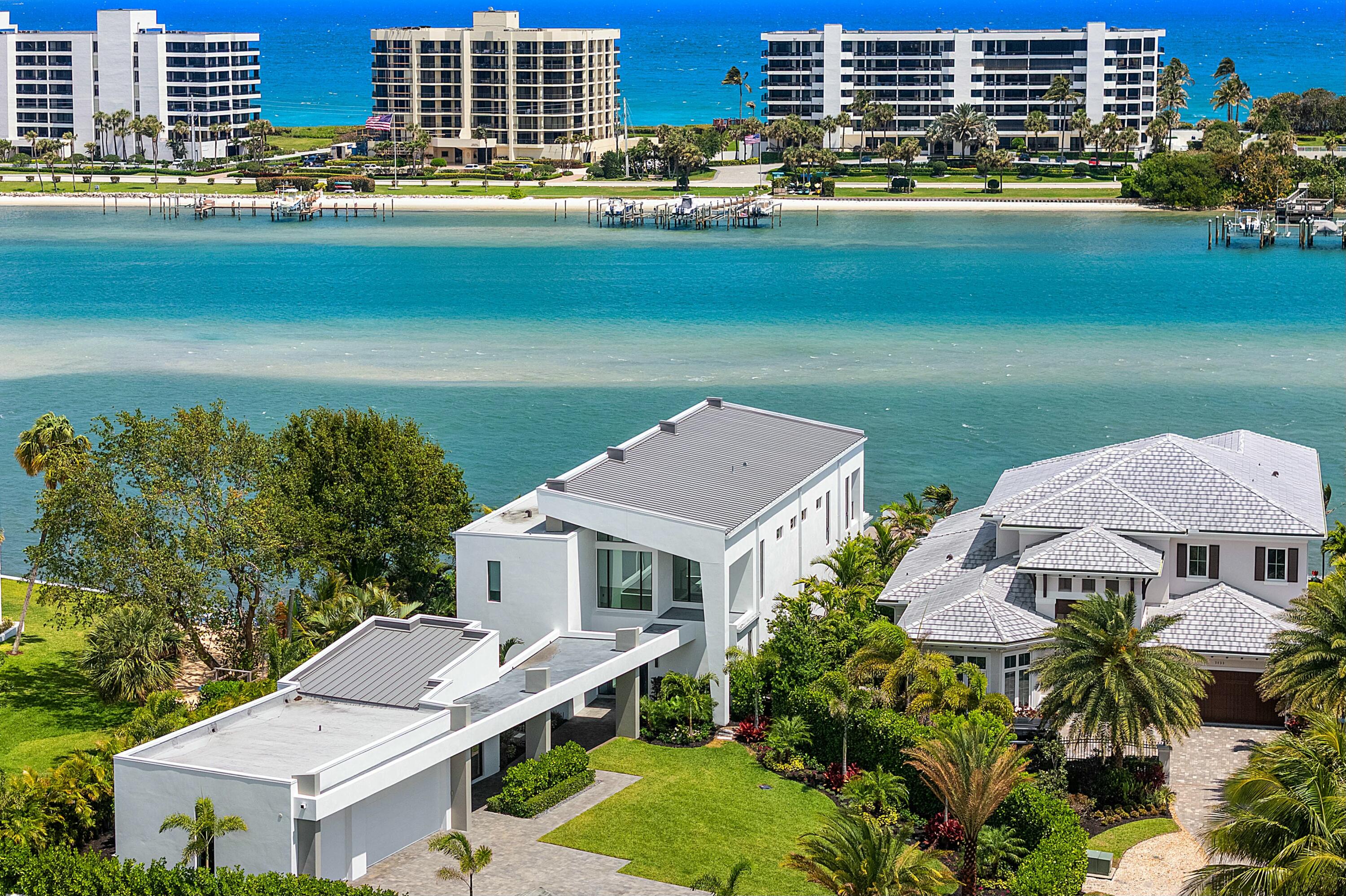 Property for Sale at 3445 Harbor Road, Jupiter, Palm Beach County, Florida - Bedrooms: 5 
Bathrooms: 5.5  - $10,950,000