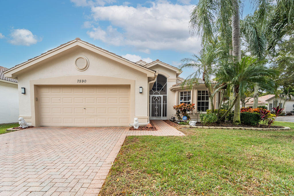 7590 San Pedro Street, Boynton Beach, Palm Beach County, Florida - 3 Bedrooms  
2 Bathrooms - 