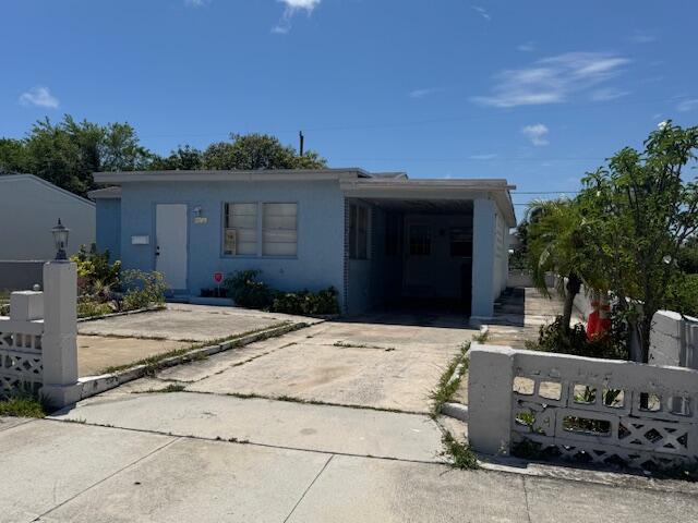 Property for Sale at 1249 W 7th Street, Riviera Beach, Palm Beach County, Florida - Bedrooms: 3 
Bathrooms: 2  - $280,000