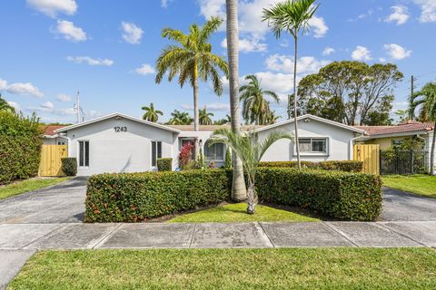 Tiny photo for 1243 Garfield St, Hollywood, FL 33019 (MLS # RX-11120099)