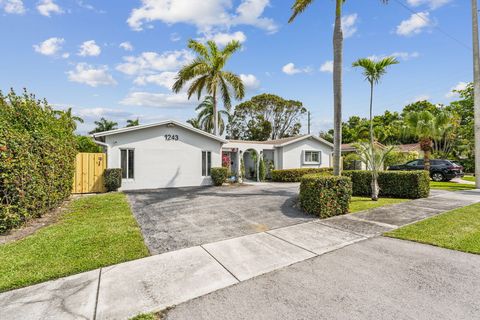 Tiny photo for 1243 Garfield St, Hollywood, FL 33019 (MLS # RX-11120099)