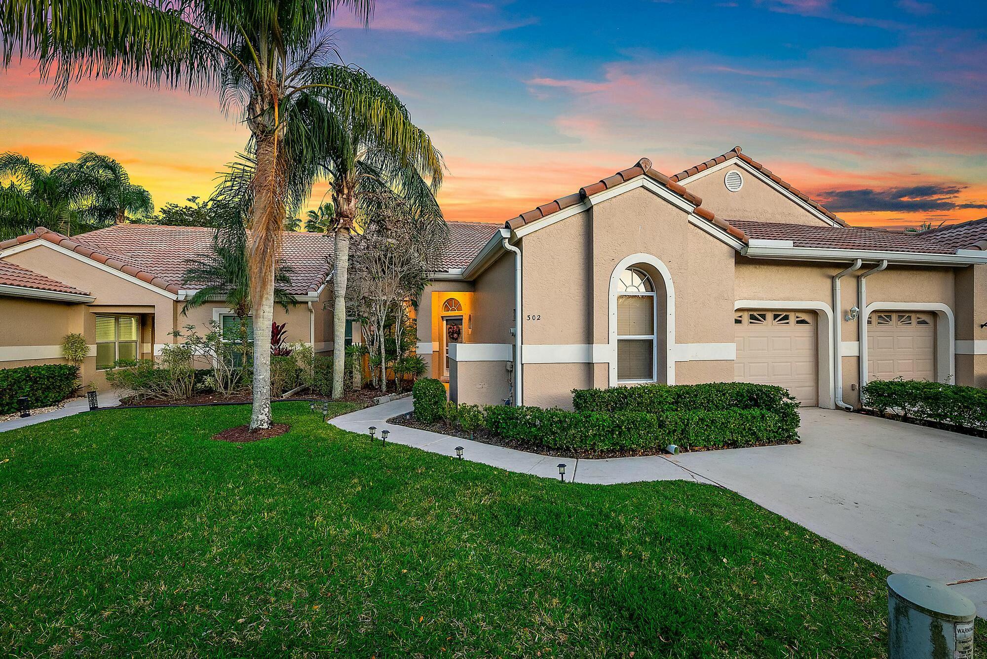 Property for Sale at 302 Sabal Palm Lane, Palm Beach Gardens, Palm Beach County, Florida - Bedrooms: 3 
Bathrooms: 2  - $538,000