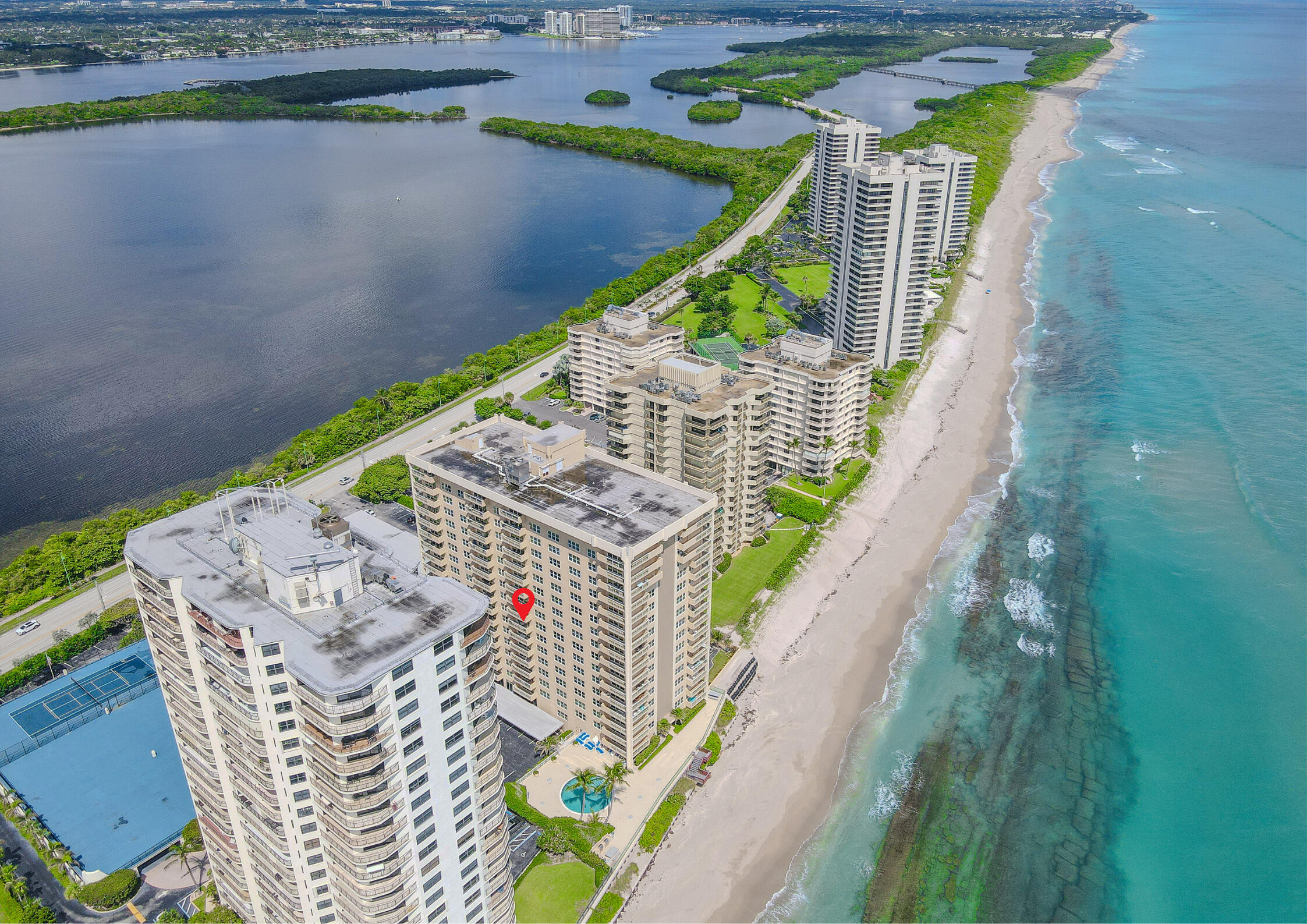 5440 N Ocean Drive 805, Singer Island, Palm Beach County, Florida - 2 Bedrooms  
2 Bathrooms - 