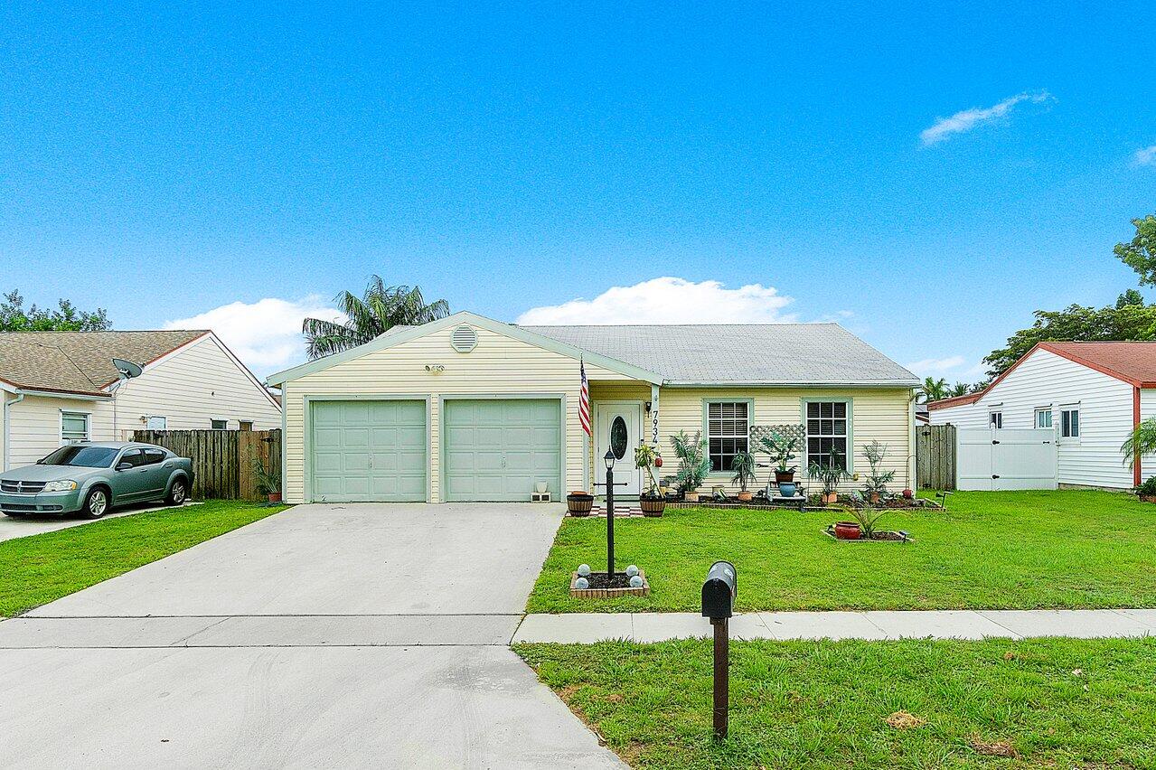 7934 Burlwood Lane, Lake Worth, Palm Beach County, Florida - 3 Bedrooms  
2 Bathrooms - 