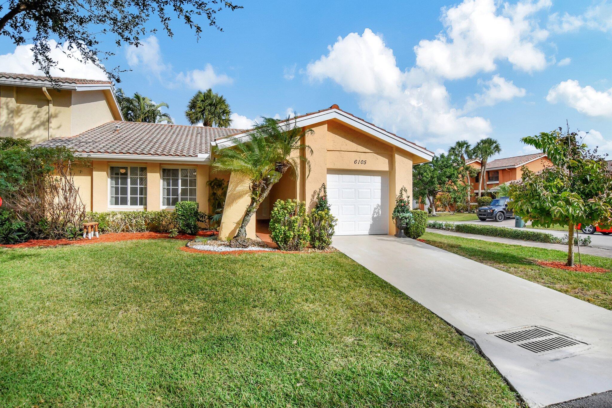 6105 Via Laguna Lane, Boca Raton, Palm Beach County, Florida - 3 Bedrooms  
2 Bathrooms - 