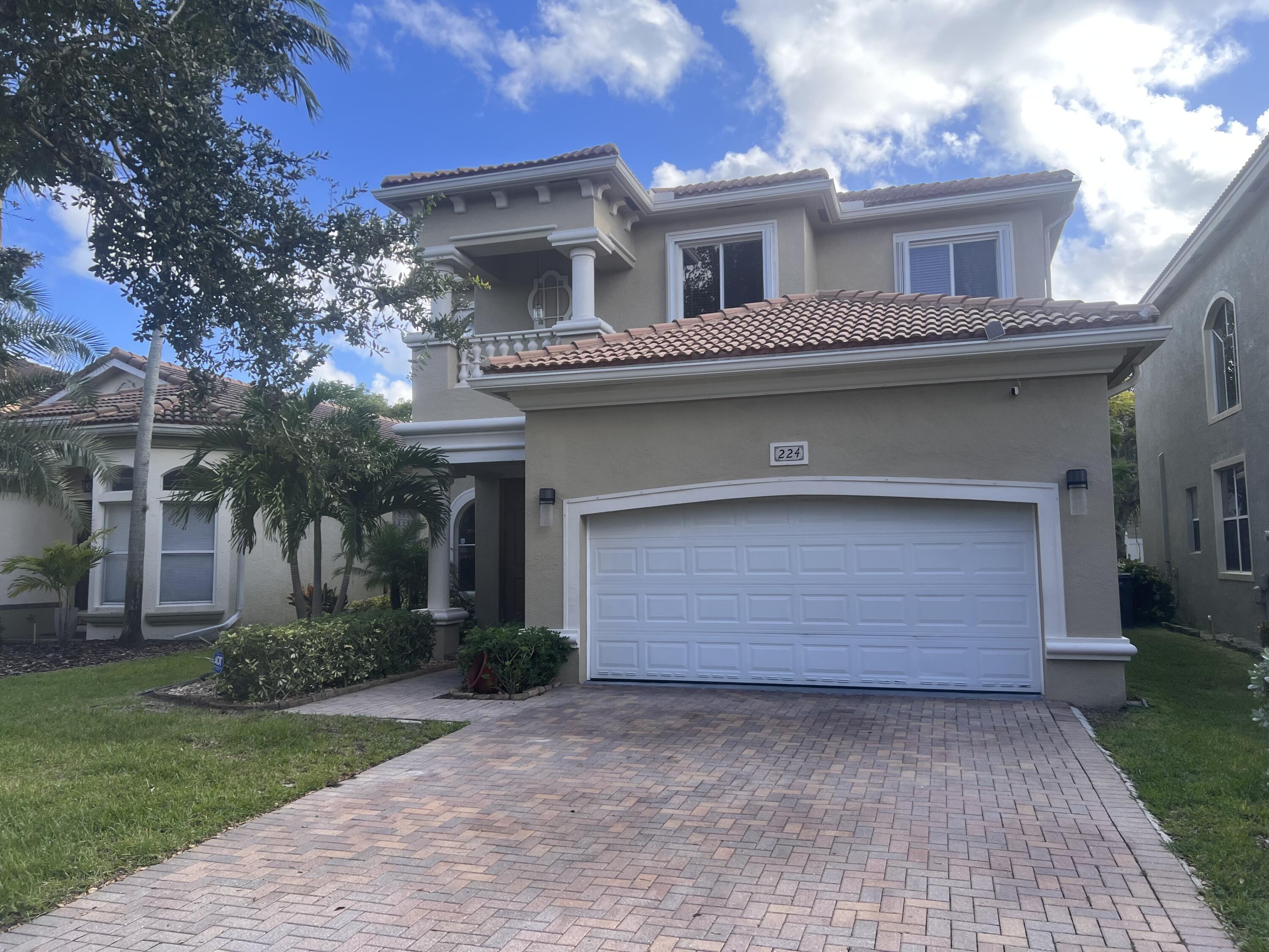 224 Gazetta Way, West Palm Beach, Palm Beach County, Florida - 3 Bedrooms  
2.5 Bathrooms - 