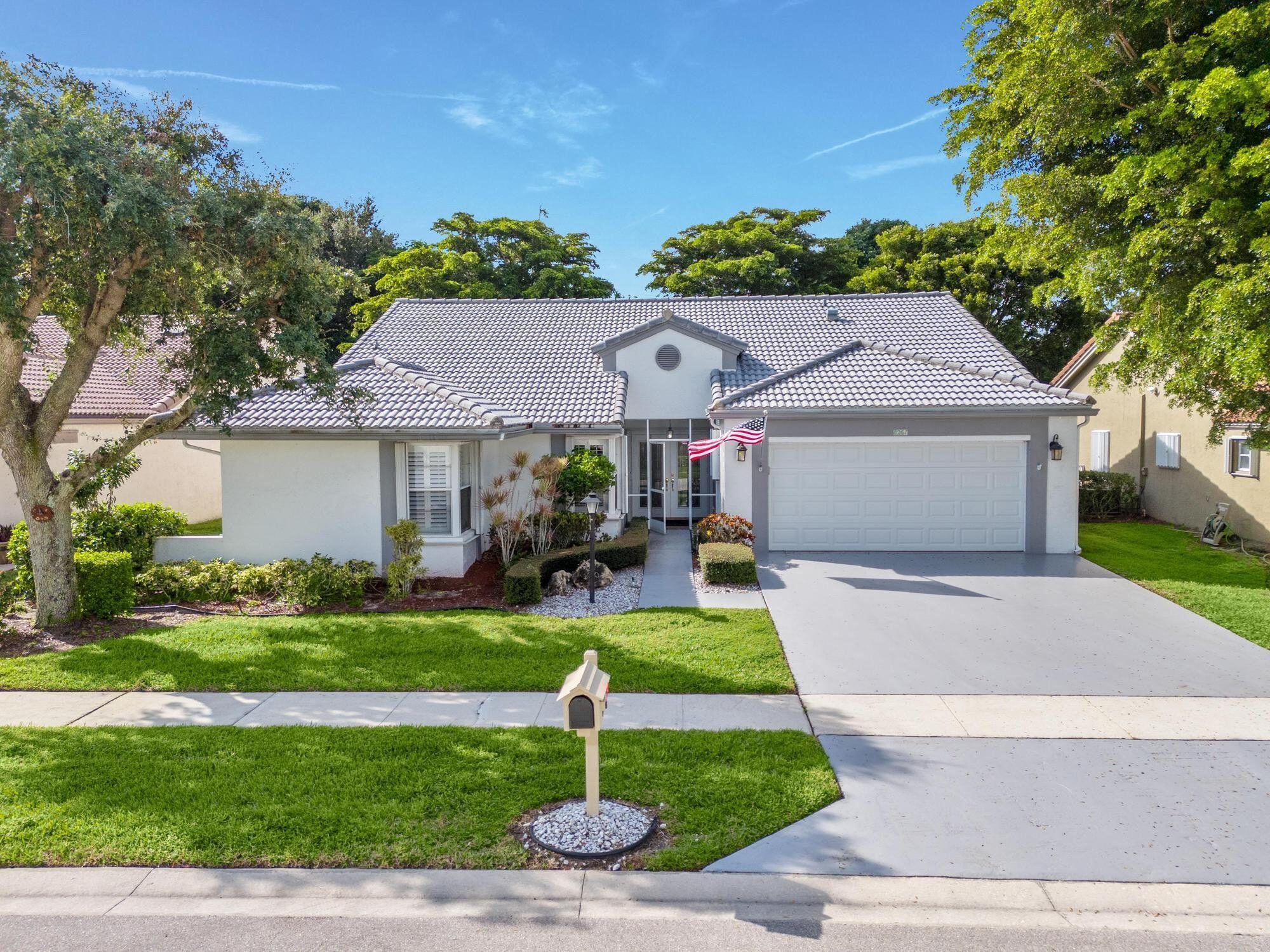 Property for Sale at 8261 Lake Cypress Road, Lake Worth, Palm Beach County, Florida - Bedrooms: 3 
Bathrooms: 2  - $439,999