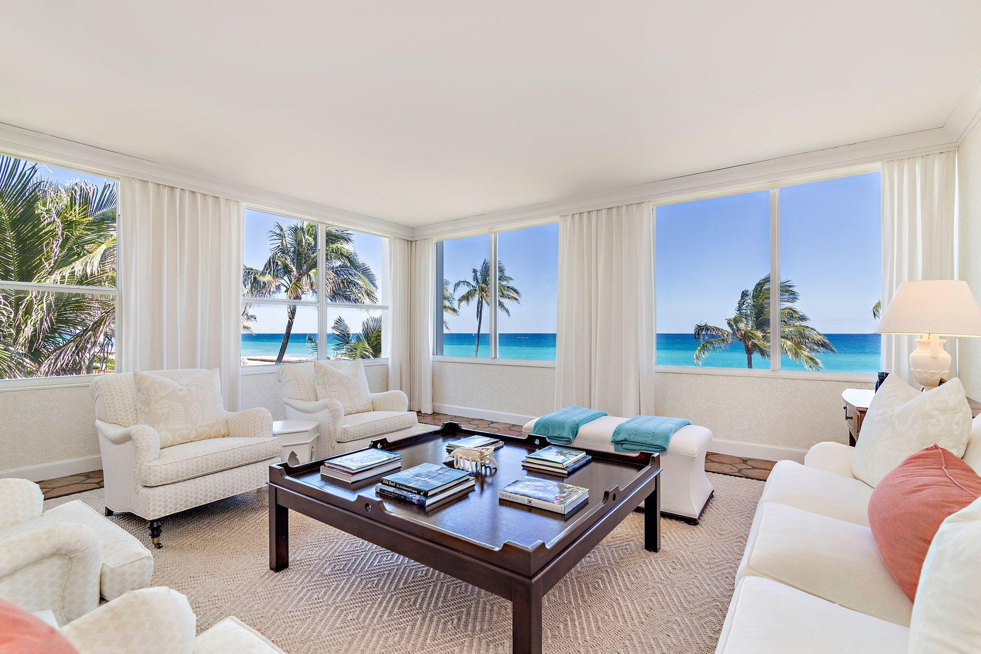 Photo 1 of 340 S Ocean Boulevard 3A   3B, Palm Beach, Florida, $6,200,000, Web #: 10624182