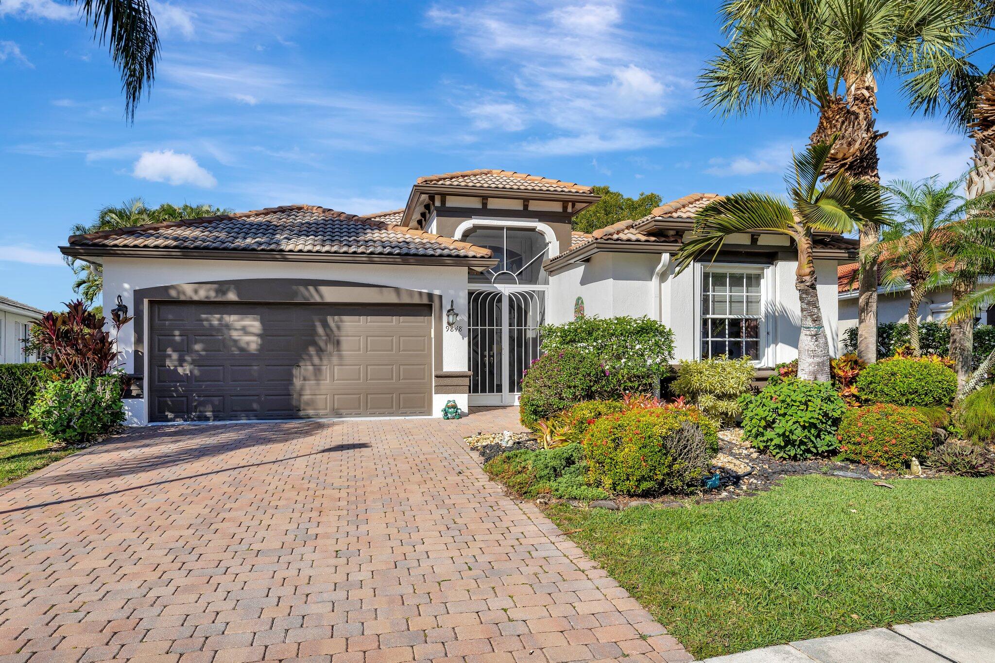 Property for Sale at 9848 Donato Way, Lake Worth, Palm Beach County, Florida - Bedrooms: 3 
Bathrooms: 2.5  - $545,000