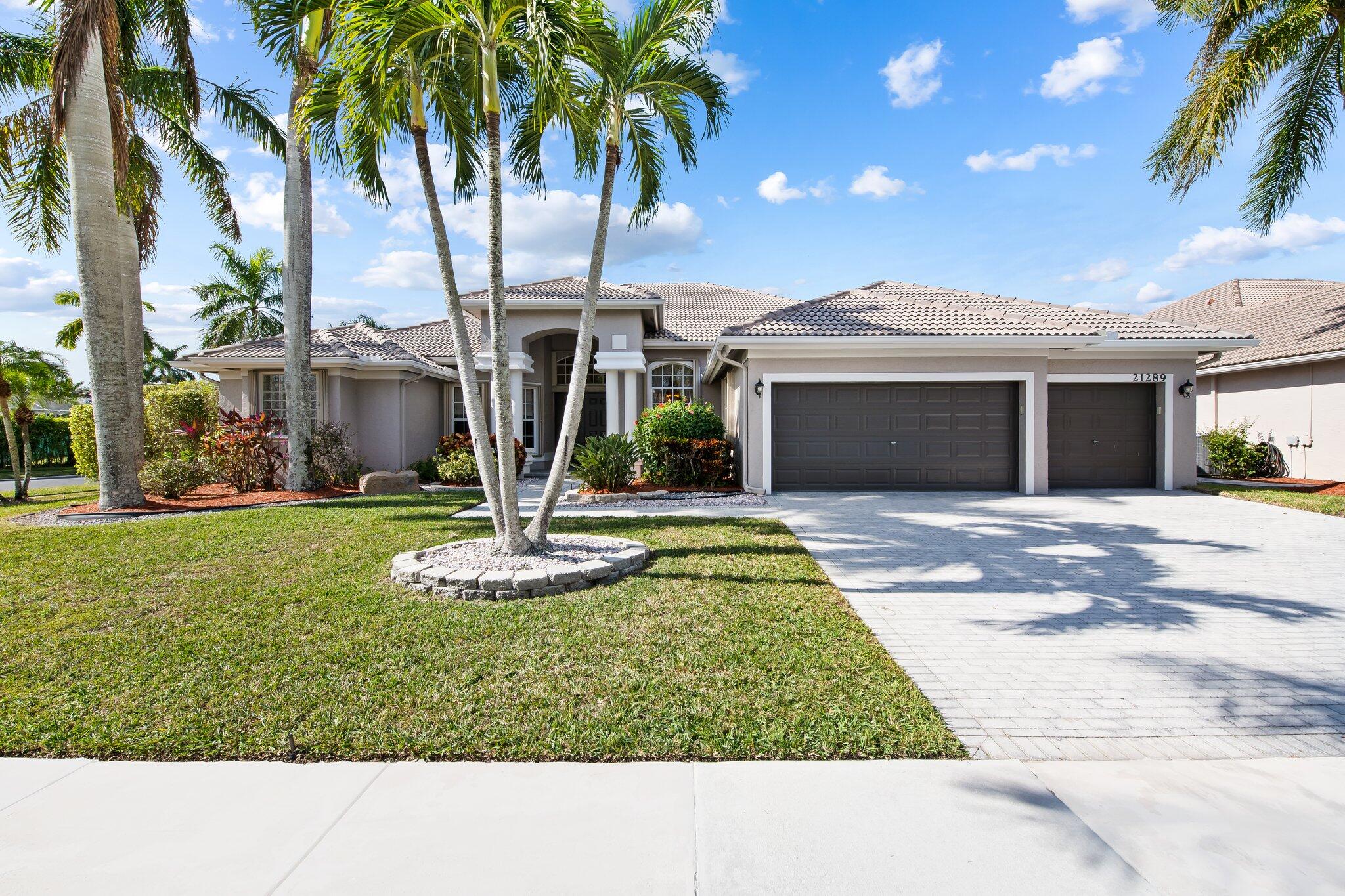 Property for Sale at 21289 Rock Ridge Drive, Boca Raton, Palm Beach County, Florida - Bedrooms: 6 
Bathrooms: 4.5  - $1,199,000