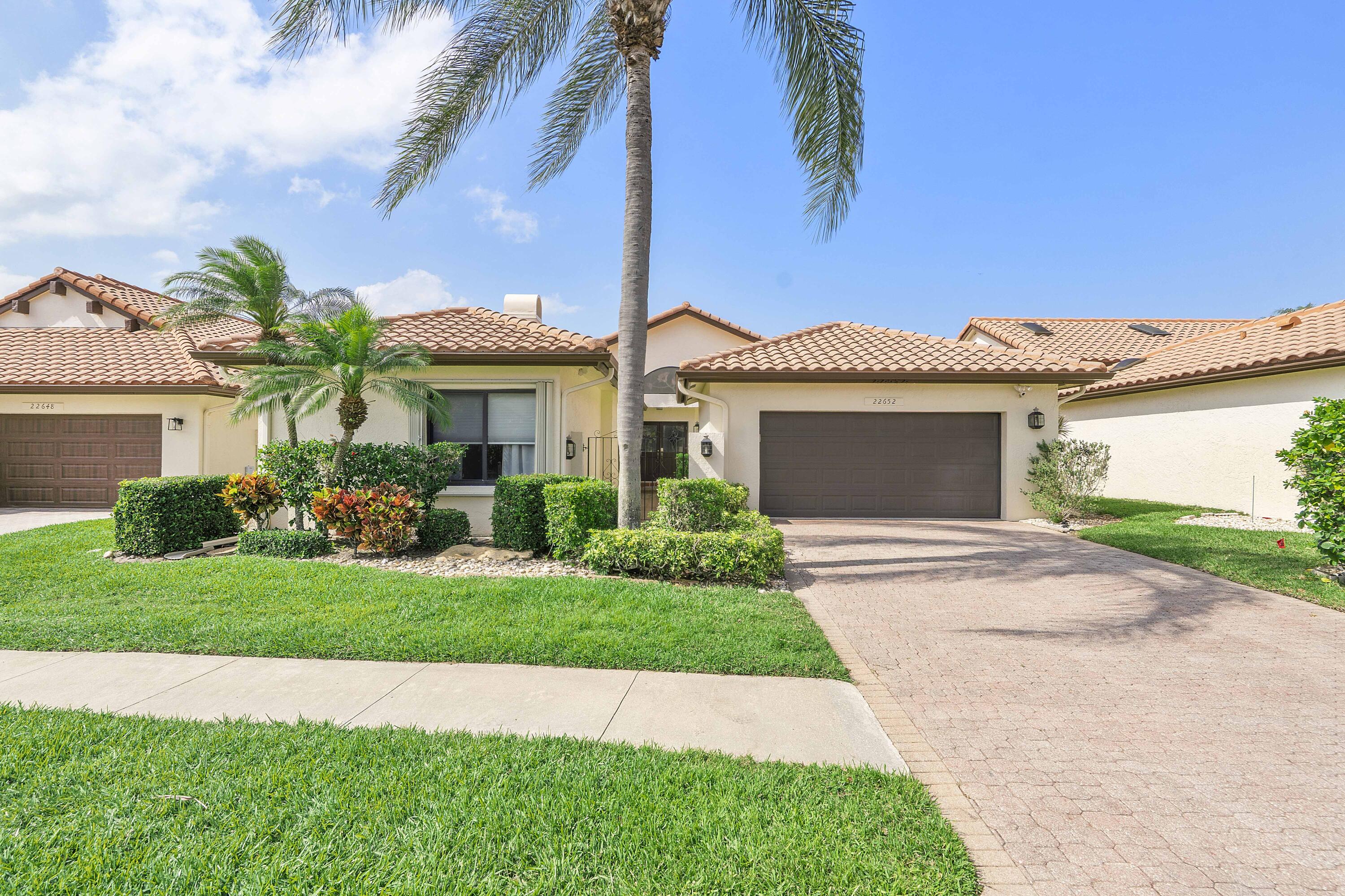 Property for Sale at 22652 Esplanada Circle, Boca Raton, Palm Beach County, Florida - Bedrooms: 3 
Bathrooms: 2.5  - $1,050,000