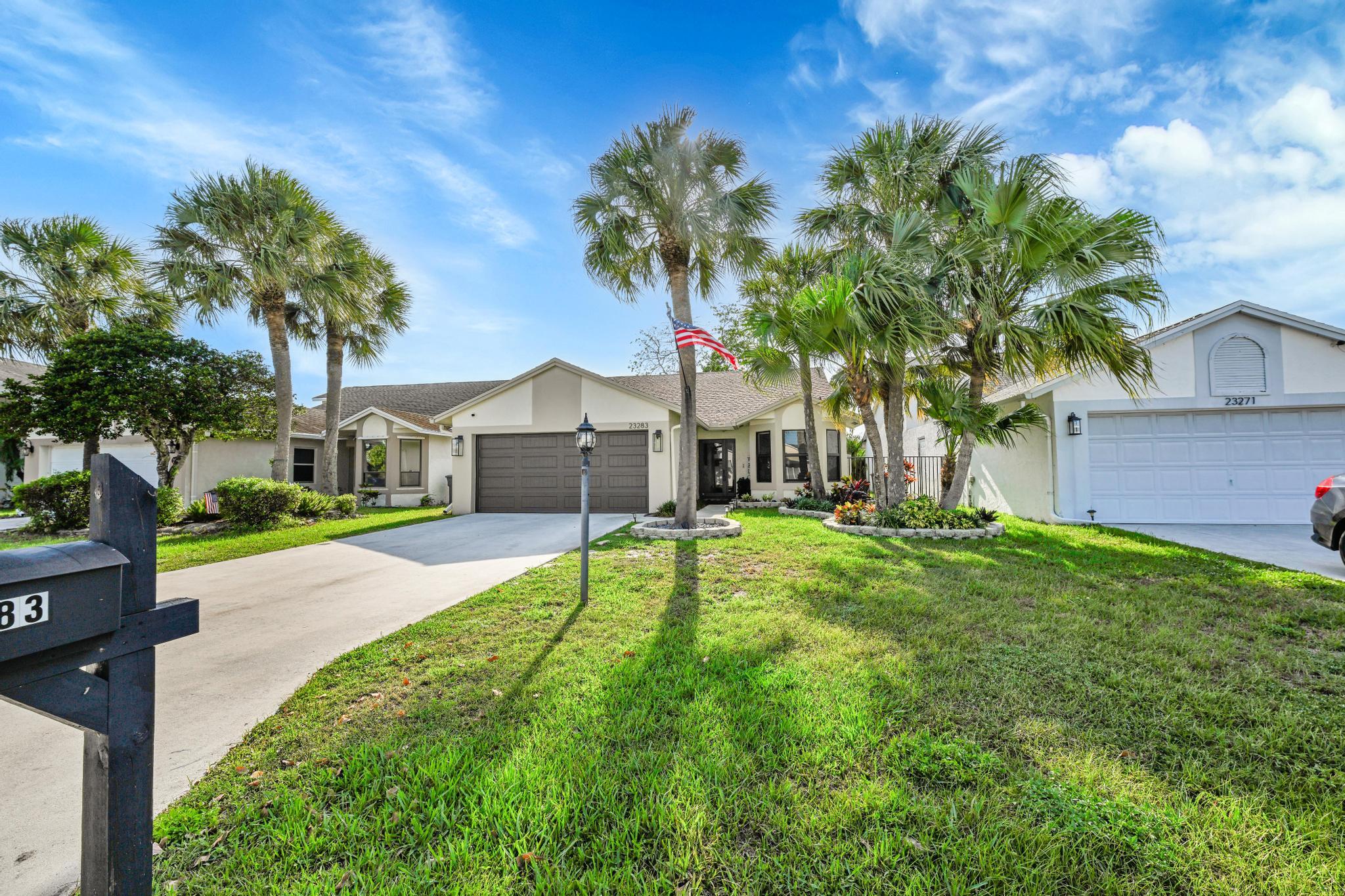 Property for Sale at 23283 Boca Trace Drive, Boca Raton, Palm Beach County, Florida - Bedrooms: 3 
Bathrooms: 2  - $625,500