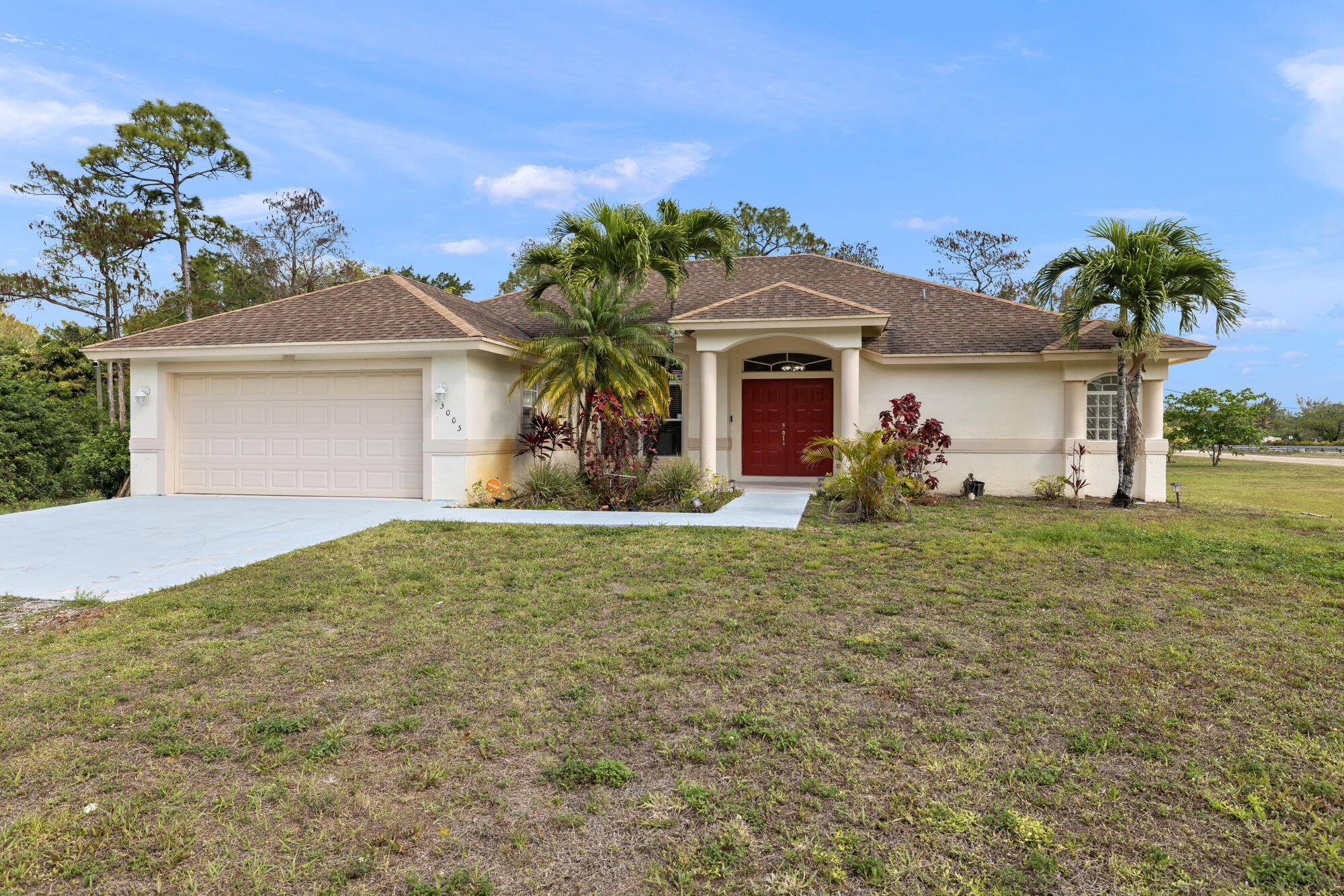 Property for Sale at 13005 43rd Road, The Acreage, Palm Beach County, Florida - Bedrooms: 4 
Bathrooms: 3  - $649,900