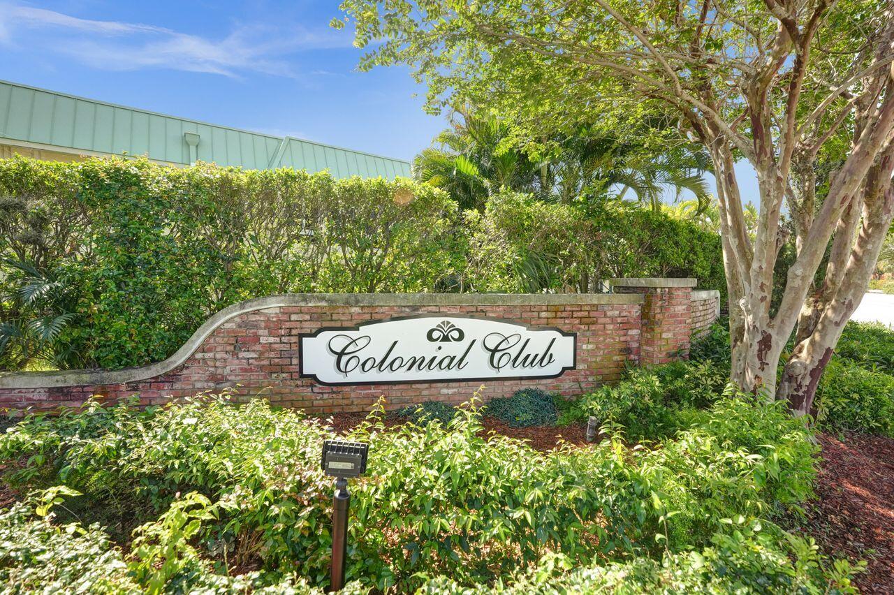 Photo 1 of 35 Colonial Club Drive 203, Boynton Beach, Florida, $209,000, Web #: 10972528
