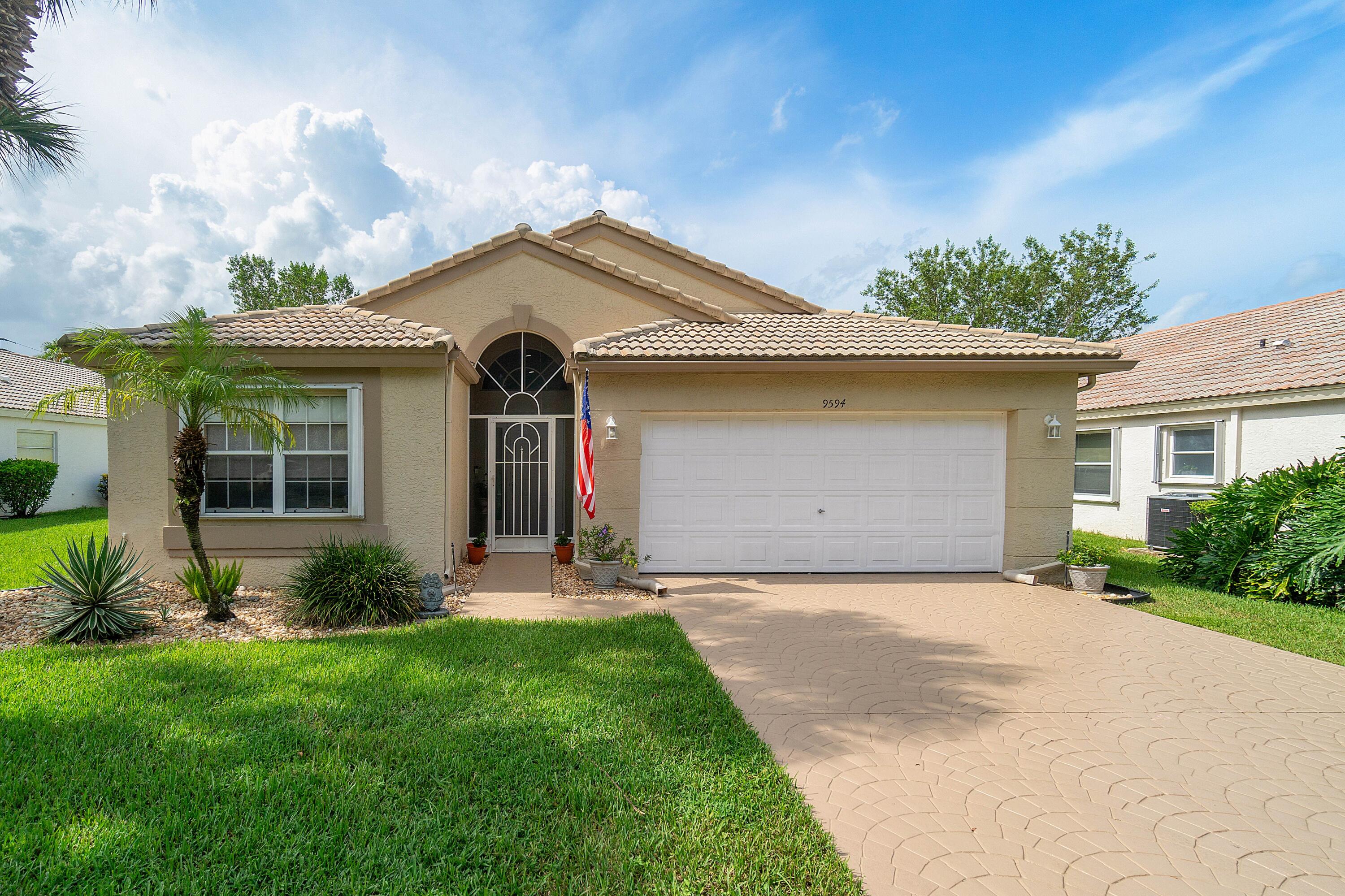 9594 Arbor View Drive, Boynton Beach, Palm Beach County, Florida - 3 Bedrooms  
2 Bathrooms - 