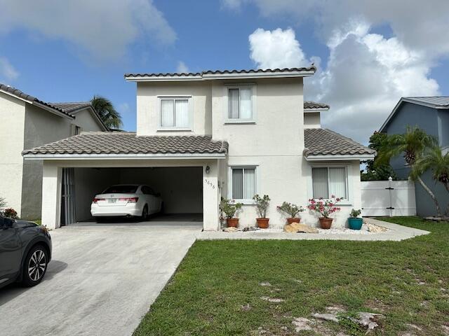 5656 Strawberry Lakes Circle, Lake Worth, Palm Beach County, Florida - 3 Bedrooms  
2.5 Bathrooms - 