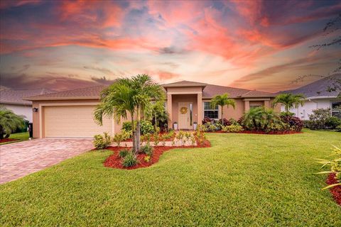 Photo of 448 SW Vista Lake Drive, Port Saint Lucie, FL 34953 (MLS # RX-11128981)