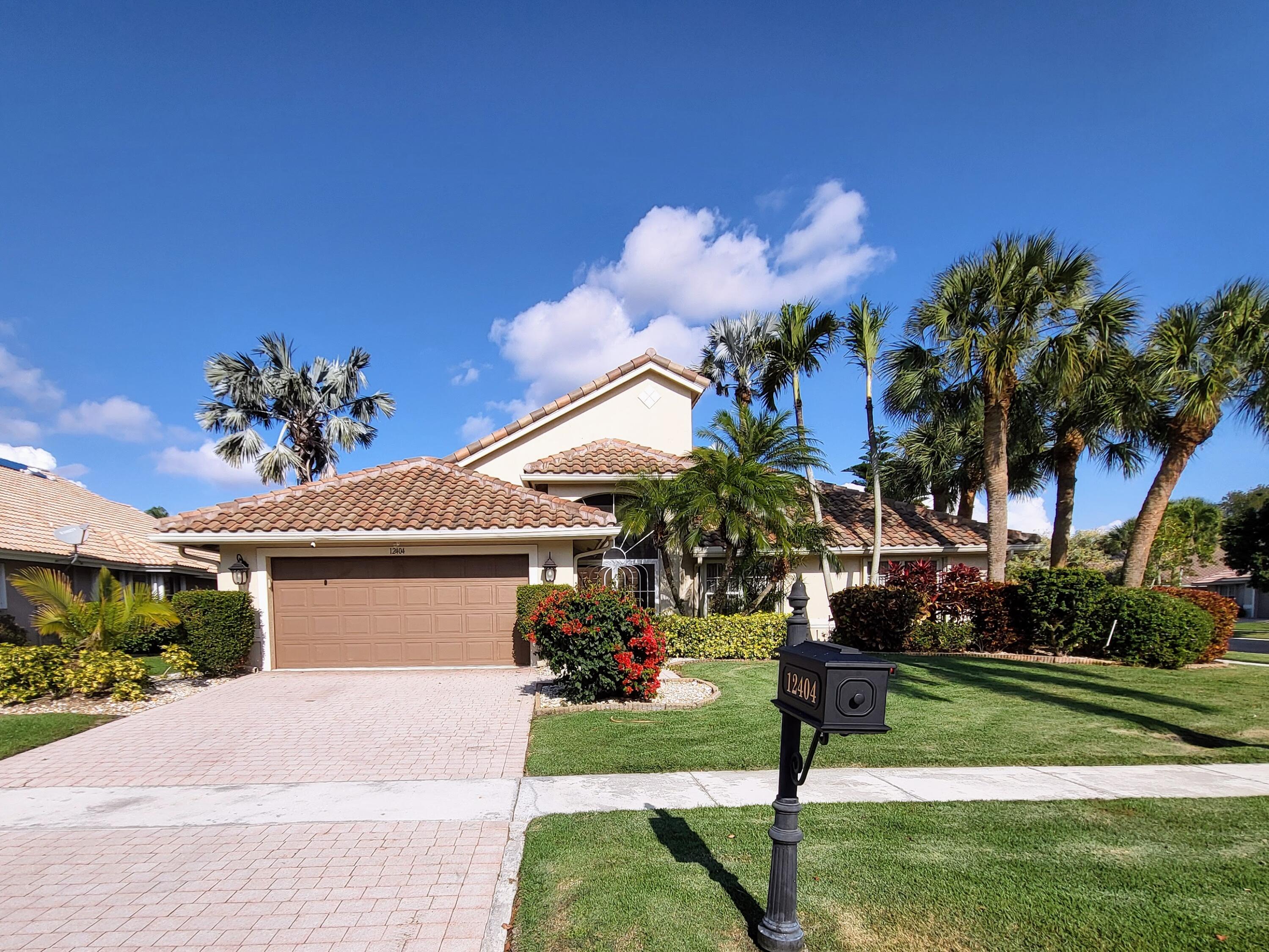 Property for Sale at 12404 Lakeridge Falls Drive, Boynton Beach, Palm Beach County, Florida - Bedrooms: 3 
Bathrooms: 2  - $524,900