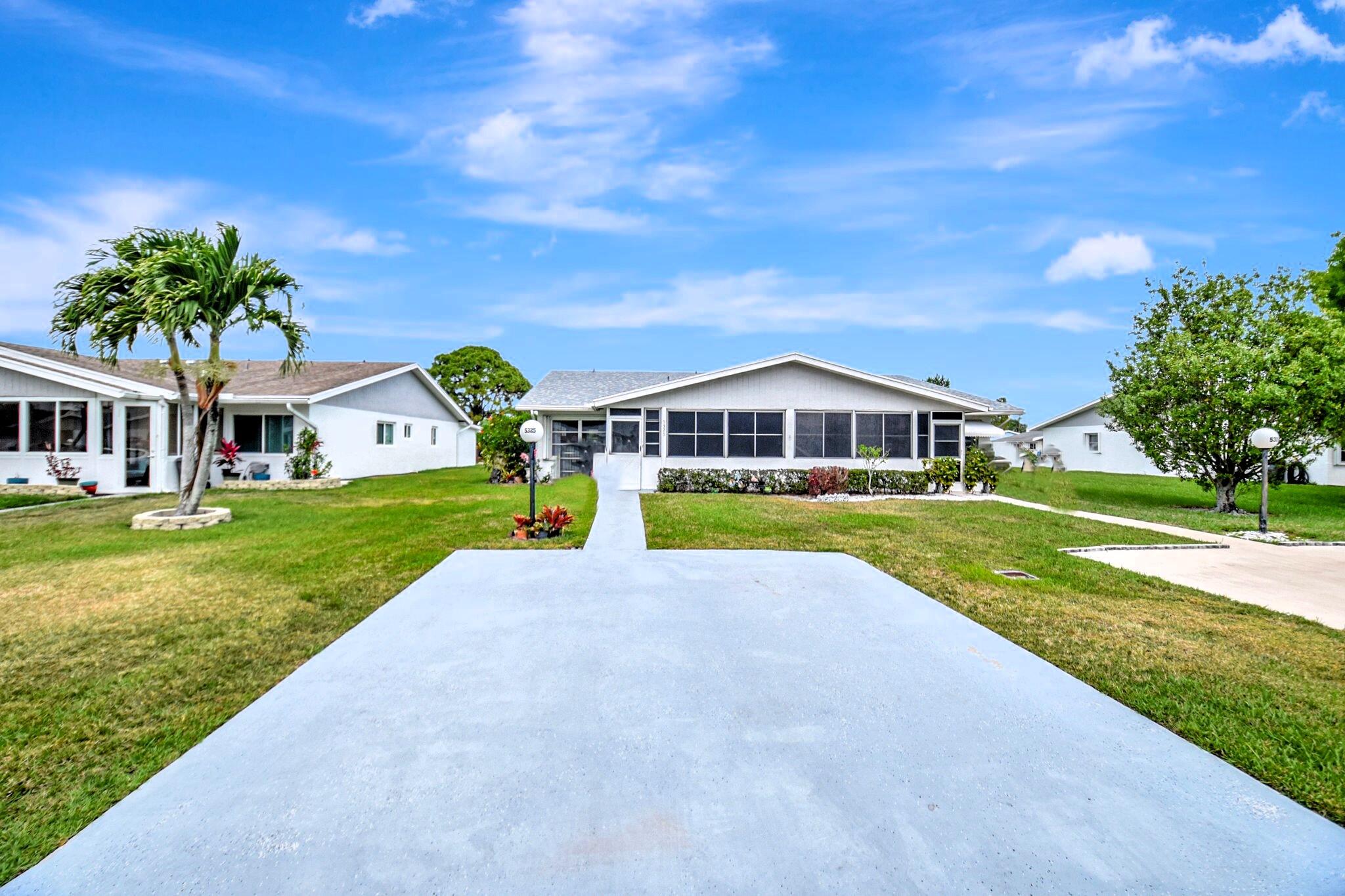 Property for Sale at 5325 Mariesa Avenue, West Palm Beach, Palm Beach County, Florida - Bedrooms: 2 
Bathrooms: 2  - $239,900