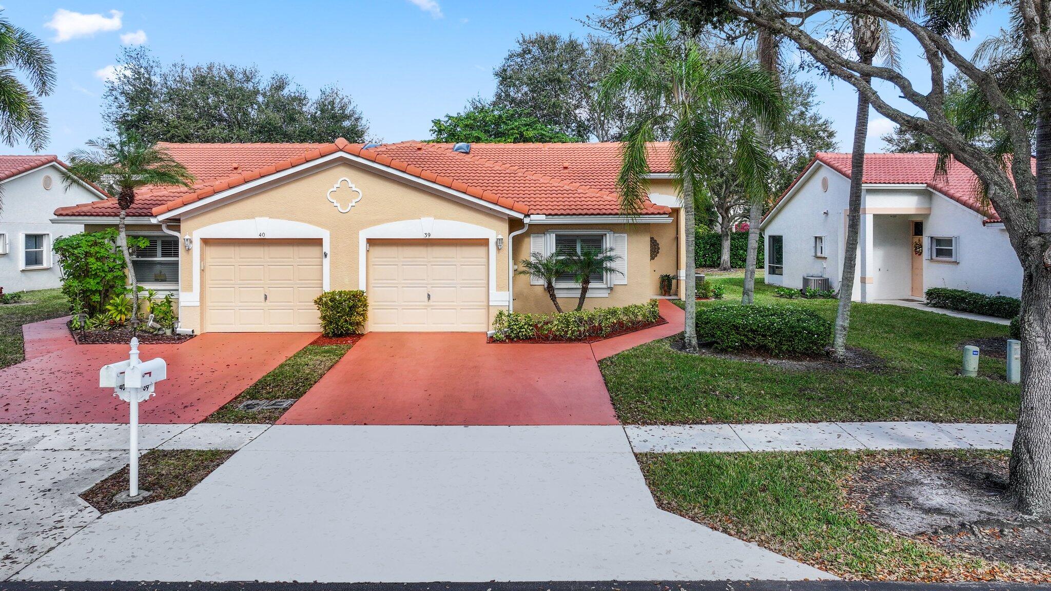 39 Sausalito Drive, Boynton Beach, Palm Beach County, Florida - 2 Bedrooms  
2 Bathrooms - 