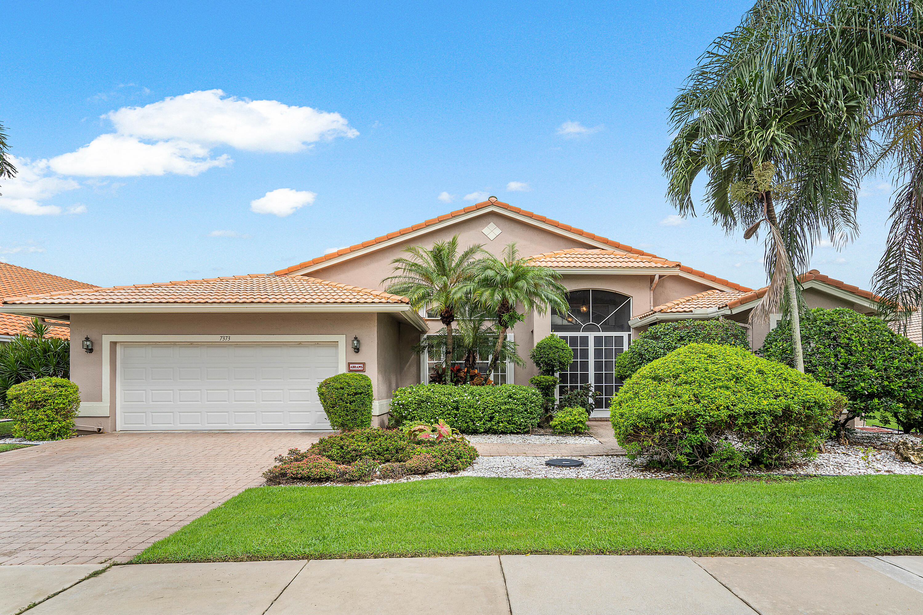 7373 Falls Road, Boynton Beach, Palm Beach County, Florida - 3 Bedrooms  
2.5 Bathrooms - 