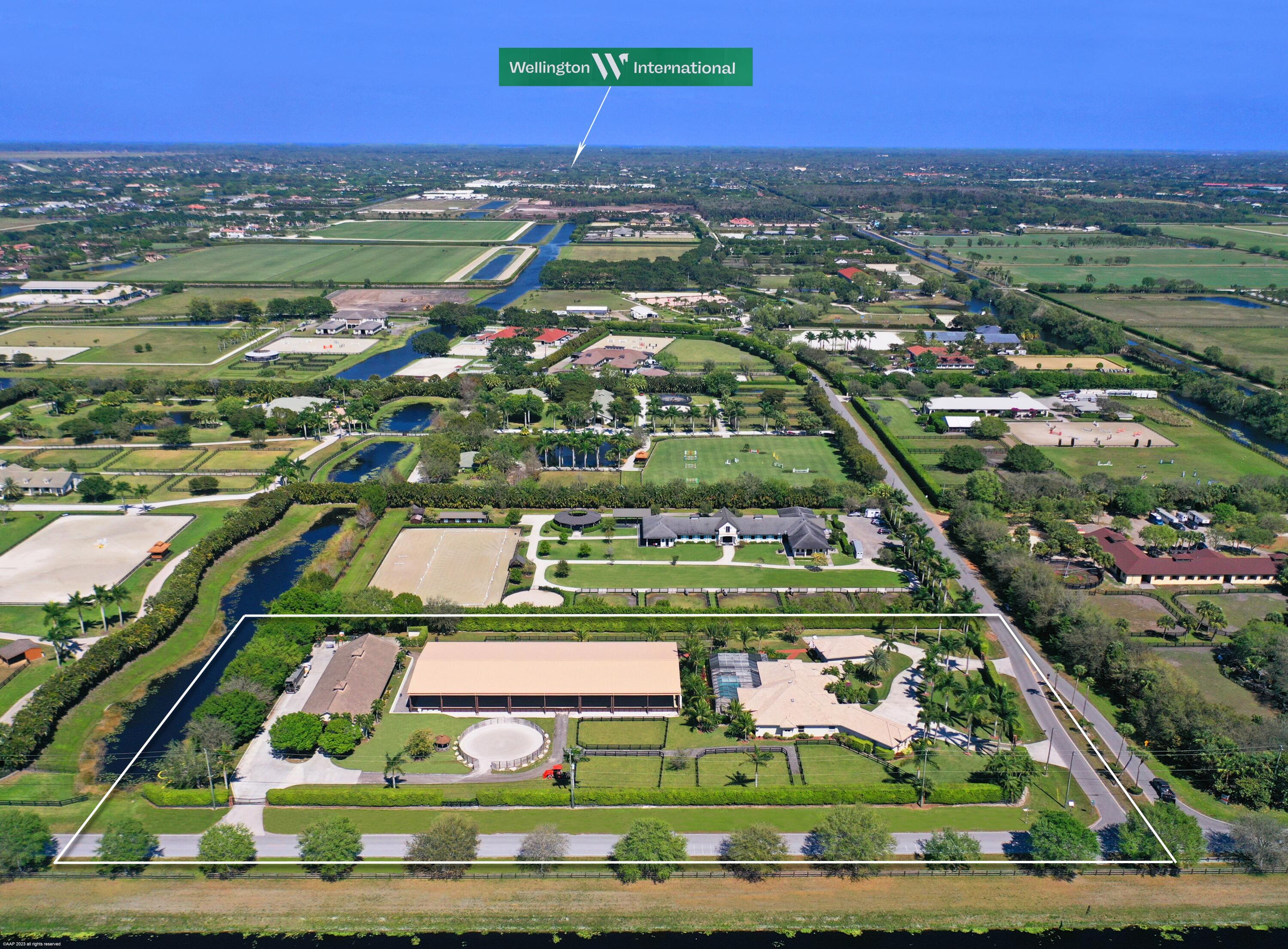 Property for Sale at 4985 Stables Way, Wellington, Palm Beach County, Florida - Bedrooms: 7 
Bathrooms: 8  - $7,999,000